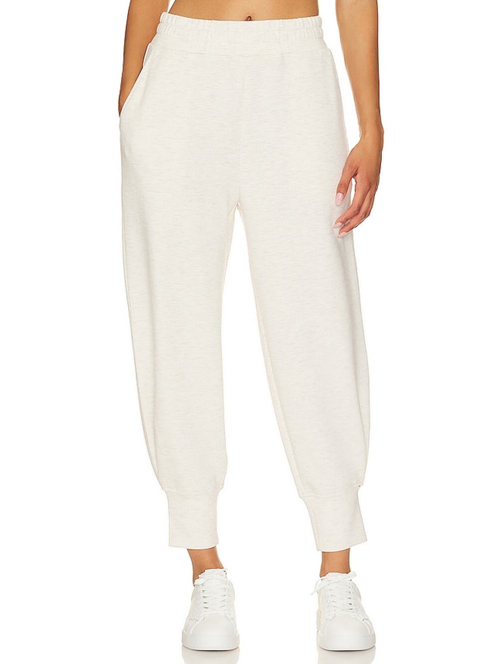 Varley Soft White Relaxed 25 Joggers Size XS